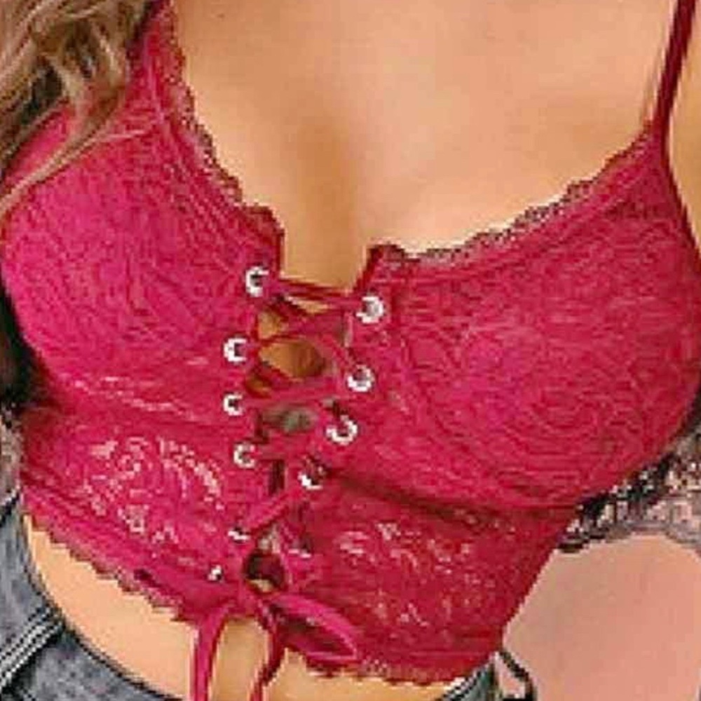 Bralette Top Size Medium NWOT